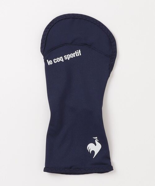 le coq sportif GOLF（ルコックスポルティフゴルフ）の「クーリングUV手甲 ゴルフウエア レディース（ゴルフグッズ・レディース・ネイビー/ホワイト・F）」の5枚目の写真