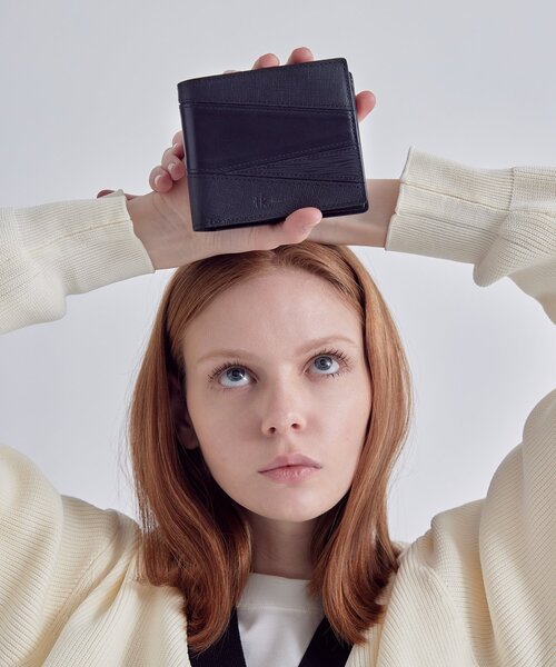 (タケオキクチ) TAKEO KIKUCHI パッチワーク二つ折り 財布 [ メンズ ウォレット パッチワーク ギフト 折りたたみ ] 07006409定価19440円 TAKEO KIKUCHI - タケオキクチ 新品 メンズ レザーウォレット(パッチ