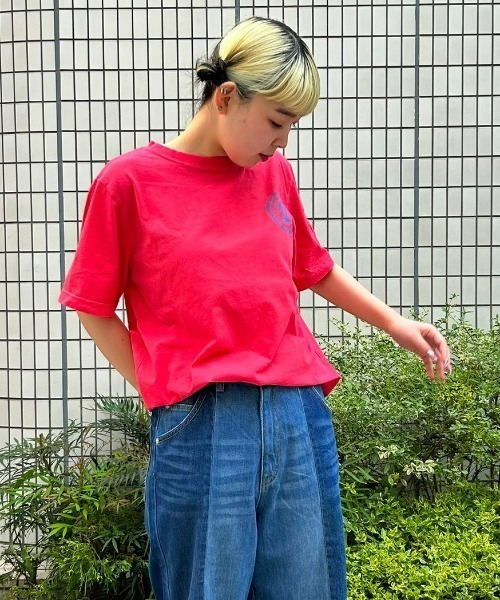 Candy Stripper（キャンディストリッパー）の「CHINA PEPE Tシャツ（Tシャツ/カットソー・レディース・ピンク/ブラック/レッド/オフホワイト・2/3/4）」の13枚目の写真