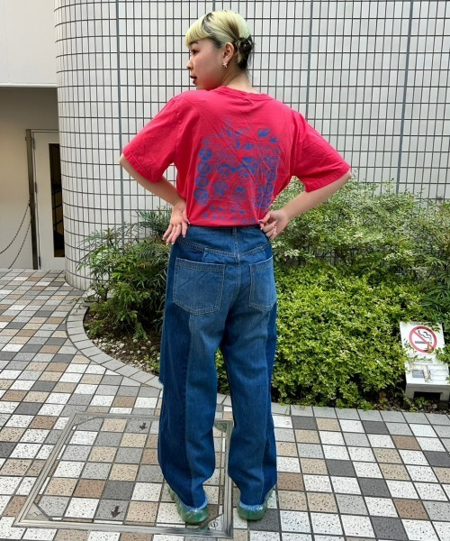 Candy Stripper（キャンディストリッパー）の「CHINA PEPE Tシャツ（Tシャツ/カットソー・レディース・ピンク/ブラック/レッド/オフホワイト・2/3/4）」の12枚目の写真