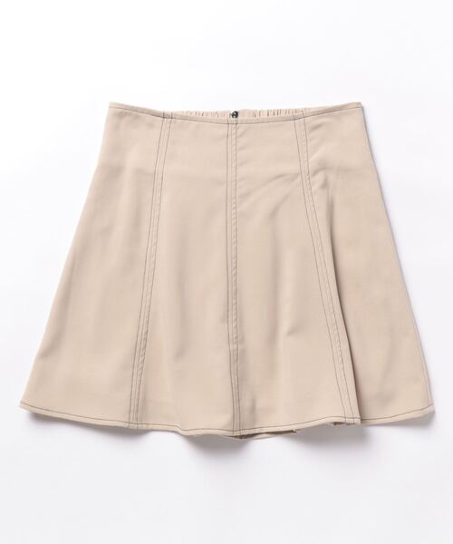 archives（アルシーヴ）の「配色ステッチフレアミニスカート（スカート・レディース・グレー/ブラック/ベージュ・MEDIUM）」の22枚目の写真