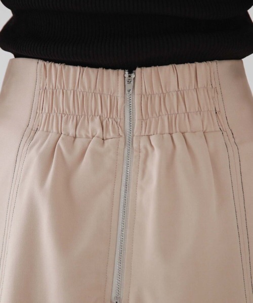 archives（アルシーヴ）の「配色ステッチフレアミニスカート（スカート・レディース・グレー/ブラック/ベージュ・MEDIUM）」の21枚目の写真