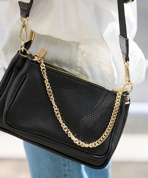 FRAMeWORK（フレームワーク）の「【AULENTTI/オウレンティ】3SET バッグ（ショルダーバッグ・レディース・ブラウン/ブラック・FREE）」の9枚目の写真