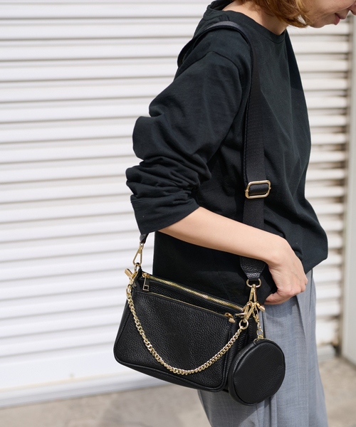 FRAMeWORK（フレームワーク）の「【AULENTTI/オウレンティ】3SET バッグ（ショルダーバッグ・レディース・ブラウン/ブラック・FREE）」の11枚目の写真