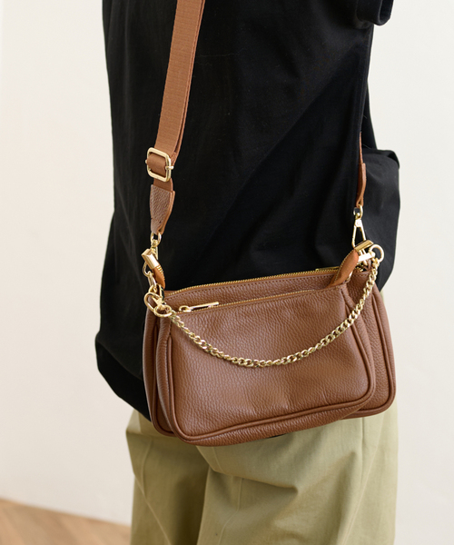 FRAMeWORK（フレームワーク）の「【AULENTTI/オウレンティ】3SET バッグ（ショルダーバッグ・レディース・ブラウン/ブラック・FREE）」の16枚目の写真