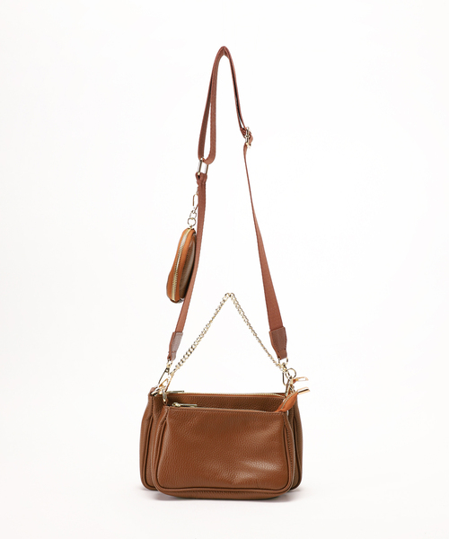 FRAMeWORK（フレームワーク）の「【AULENTTI/オウレンティ】3SET バッグ（ショルダーバッグ・レディース・ブラウン/ブラック・FREE）」の3枚目の写真