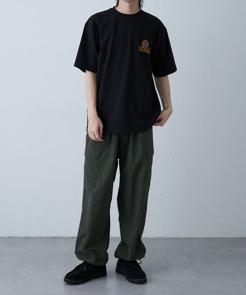 COLONY 2139(コロニートゥーワンスリーナイン)の「ロゴ刺繍MIXプリント半袖T(Tシャツ/カットソー・メンズ・ネイビー/ホワイト/ブラック・MEDIUM/LARGE)」の8枚目の写真