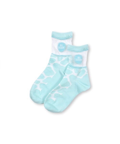 ZIDDY(ジディ)の「ZIDDY/日本製カウ柄ソックス (19~24cm)(ソックス/靴下・キッズ・グリーン/パープル・19/22)」の15枚目の写真