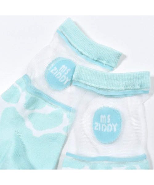 ZIDDY(ジディ)の「ZIDDY/日本製カウ柄ソックス (19~24cm)(ソックス/靴下・キッズ・グリーン/パープル・19/22)」の10枚目の写真