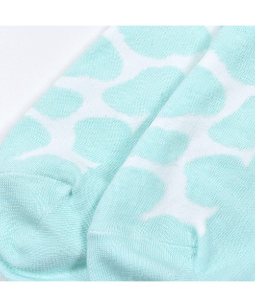 ZIDDY(ジディ)の「ZIDDY/日本製カウ柄ソックス (19~24cm)(ソックス/靴下・キッズ・グリーン/パープル・19/22)」の12枚目の写真