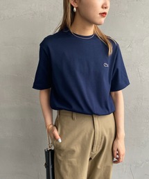 LACOSTE | [LACOSTE/ラコステ] ワンポイントロゴ クルーネックTシャツ(Tシャツ/カットソー)