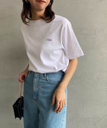 LACOSTE | [LACOSTE/ラコステ] ワンポイントロゴ クルーネックTシャツ(Tシャツ/カットソー)