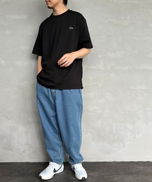 [LACOSTE/ラコステ] ワンポイントロゴ クルーネックTシャツ