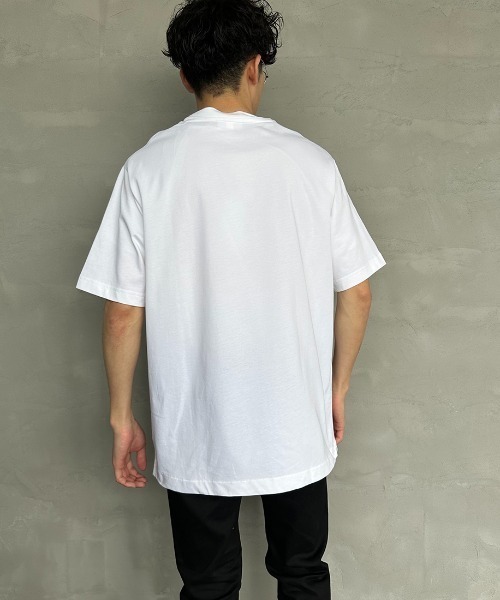 LACOSTE/ラコステ] ワンポイントロゴ クルーネックTシャツ（T