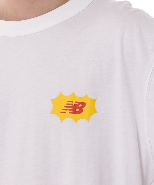 NEW BALANCE(ニューバランス)の「NB Essentials 574ショートスリーブTシャツ(Tシャツ/カットソー・メンズ・ホワイト/ブラック・SMALL/XX-LARGE/MEDIUM/LARGE/X-LARGE)」の6枚目の写真