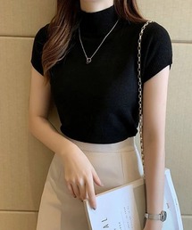 ★今なら490円!★スタンドネック ニット