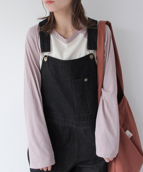 Crisp（クリスプ）の「シアーラグランTシャツ（Tシャツ/カットソー・レディース・ブラウン/パープル・FREE）」の19枚目の写真