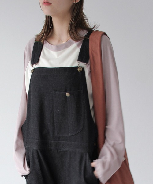 Crisp（クリスプ）の「シアーラグランTシャツ（Tシャツ/カットソー・レディース・ブラウン/パープル・FREE）」の20枚目の写真