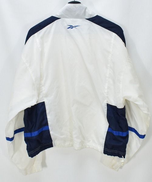 Reebok(リーボック)の「【ヴィンテージ古着】90's Reebok / リーボック フルジップ ナイロンジャケット(ナイロンジャケット・レディース・ホワイト・LARGE)」の3枚目の写真