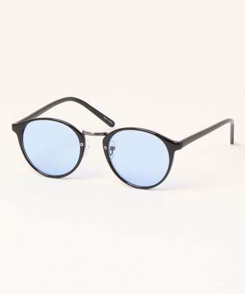 Didot.showroom（ディドット ショールーム）の「UVカット ボストンクリアカラーサングラス（サングラス・レディース・ブラック/ブラウン/レオパード/イエロー/ブルー・FREE）」の8枚目の写真