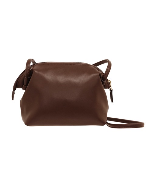 AVOCA(アヴォカ)の「AVOCA 合皮ミニショルダー / アヴォカ ゴウヒミニショルダー(ショルダーバッグ・レディース・ブラウン/ホワイト/ブラック・ONE SIZE)」の15枚目の写真
