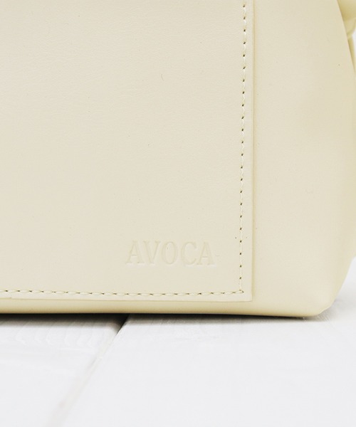 AVOCA(アヴォカ)の「AVOCA 合皮ミニショルダー / アヴォカ ゴウヒミニショルダー(ショルダーバッグ・レディース・ブラウン/ホワイト/ブラック・ONE SIZE)」の21枚目の写真