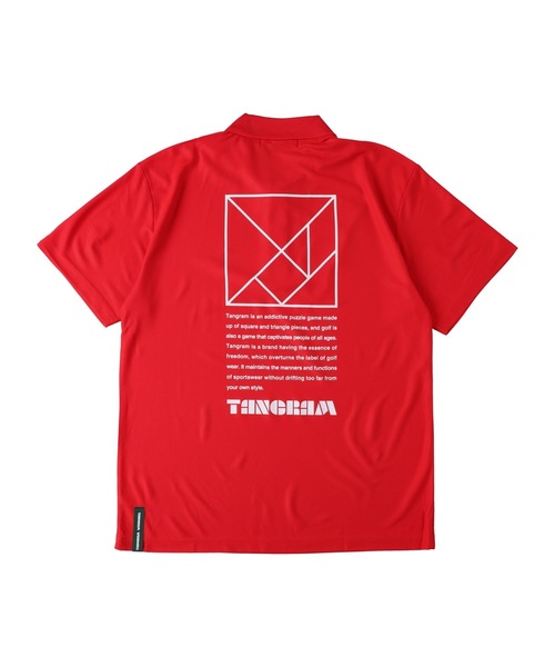 TANGRAM(タングラム)の「TURF POLO SHIRTS(ポロシャツ・メンズ・ホワイト/ブラック/グリーン/アイボリー/カーキ/スミクロ/レッド・S/M/L/XL/XS/XXL)」の7枚目の写真