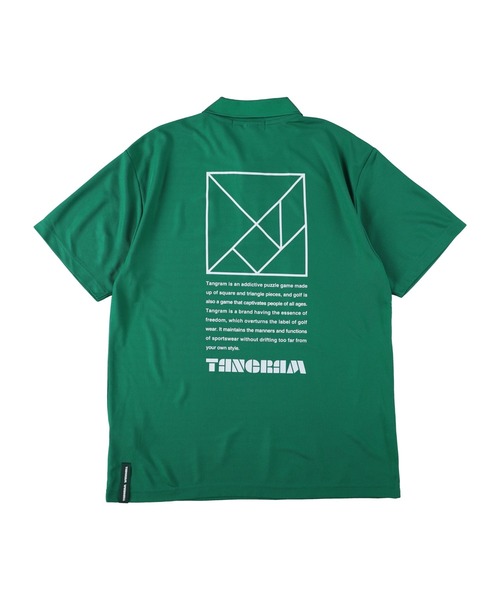 TANGRAM(タングラム)の「TURF POLO SHIRTS(ポロシャツ・メンズ・ホワイト/ブラック/グリーン/アイボリー/カーキ/スミクロ/レッド・S/M/L/XL/XS/XXL)」の6枚目の写真
