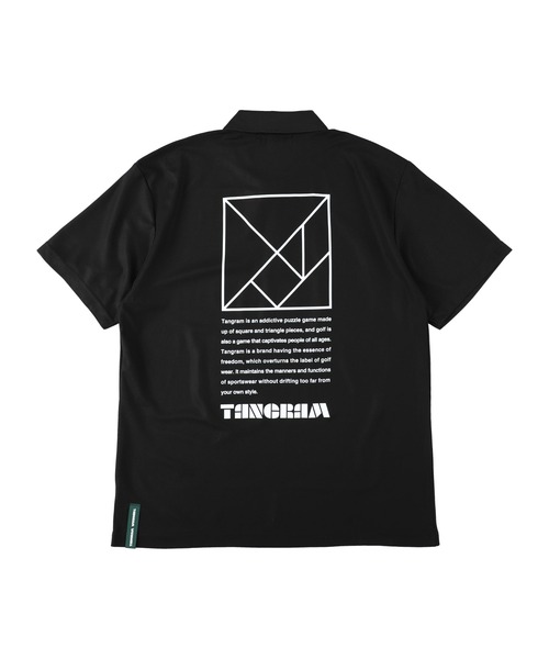 TANGRAM(タングラム)の「TURF POLO SHIRTS(ポロシャツ・メンズ・ホワイト/ブラック/グリーン/アイボリー/カーキ/スミクロ/レッド・S/M/L/XL/XS/XXL)」の3枚目の写真