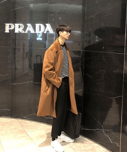 ASCLO(エジュクロ)の「ASCLO Overfit Stripe T Shirt(Tシャツ/カットソー・メンズ・ブラック/アイボリー・FREE)」の9枚目の写真