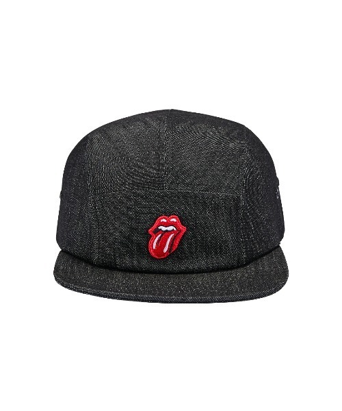 NIXON（ニクソン）の「【NIXON/ニクソン】Rolling Stones Strapback　ローリングストーンズ　コラボアイテム　キャップ　刺繍（キャップ・メンズ・ブラック系その他・FREE）」の2枚目の写真