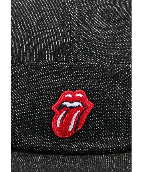 NIXON（ニクソン）の「【NIXON/ニクソン】Rolling Stones Strapback　ローリングストーンズ　コラボアイテム　キャップ　刺繍（キャップ・メンズ・ブラック系その他・FREE）」の4枚目の写真