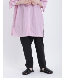 Samansa Mos2 | 【接触冷感・抗菌防臭】センタープレスタックパンツ(その他パンツ)