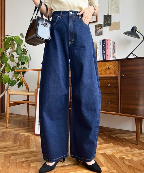 こうめ デニムパンツ 3点 セール】【累計販売枚数1万枚突破！】カーブデニム（デニム
