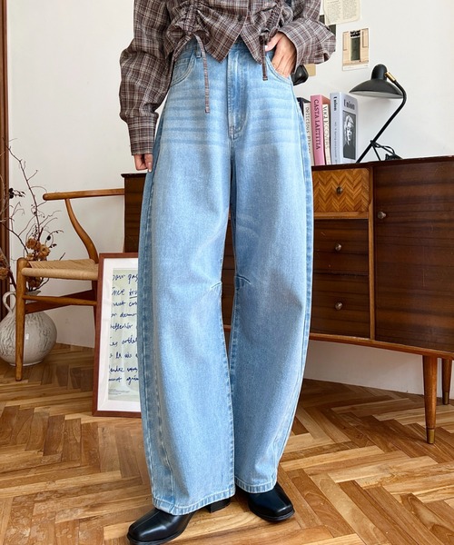 セール】【累計販売枚数1万枚突破！】カーブデニム（デニムパンツ