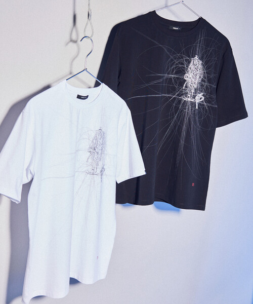 COMME CA ISM（コムサイズム）の「京源 プリントＴシャツ「鼓動」（Tシャツ/カットソー・メンズ・ホワイト/ブラック・SMALL/MEDIUM/LARGE/X-LARGE）」の18枚目の写真