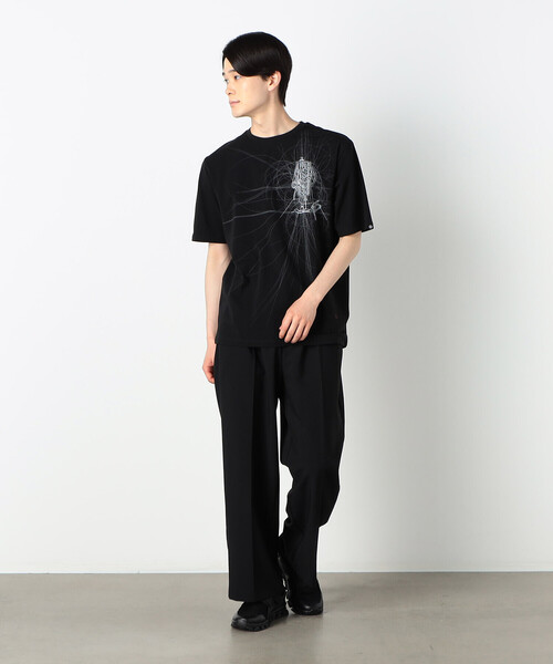 COMME CA ISM（コムサイズム）の「京源 プリントＴシャツ「鼓動」（Tシャツ/カットソー・メンズ・ホワイト/ブラック・SMALL/MEDIUM/LARGE/X-LARGE）」の15枚目の写真