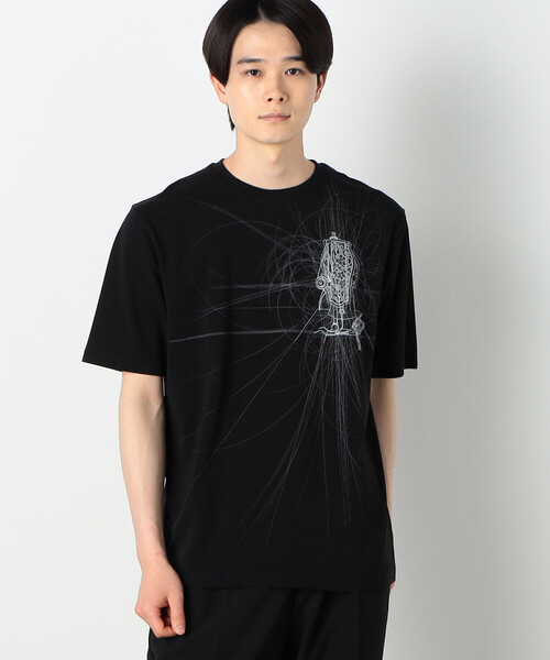 COMME CA ISM（コムサイズム）の「京源 プリントＴシャツ「鼓動」（Tシャツ/カットソー・メンズ・ホワイト/ブラック・SMALL/MEDIUM/LARGE/X-LARGE）」の14枚目の写真