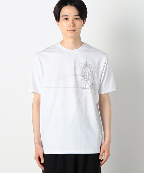 COMME CA ISM（コムサイズム）の「京源 プリントＴシャツ「鼓動」（Tシャツ/カットソー・メンズ・ホワイト/ブラック・SMALL/MEDIUM/LARGE/X-LARGE）」の13枚目の写真