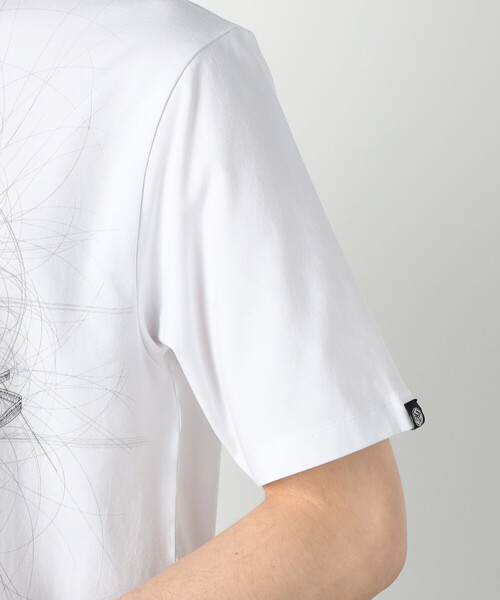 COMME CA ISM（コムサイズム）の「京源 プリントＴシャツ「鼓動」（Tシャツ/カットソー・メンズ・ホワイト/ブラック・SMALL/MEDIUM/LARGE/X-LARGE）」の9枚目の写真