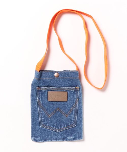 Wrangler(ラングラー)の「ミニショルダーバッグ(ショルダーバッグ・レディース・ブルー/インディゴブルー・FREE)」の2枚目の写真