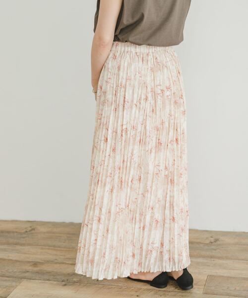 セール】フラワープリントプリーツスカート（スカート）｜ITEMS