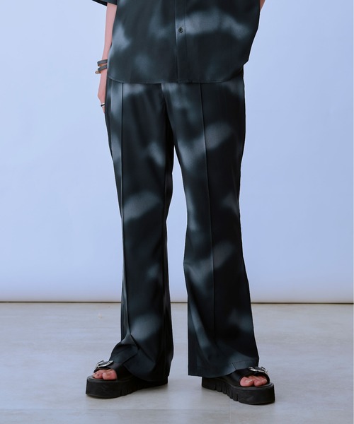 Ellno Loset（エルノロゼット）の「美脚ブラーフレアパンツ/セットアップ対応（その他パンツ・メンズ・グレー/ブラック/ブルーグレー・SMALL/MEDIUM/LARGE）」の9枚目の写真