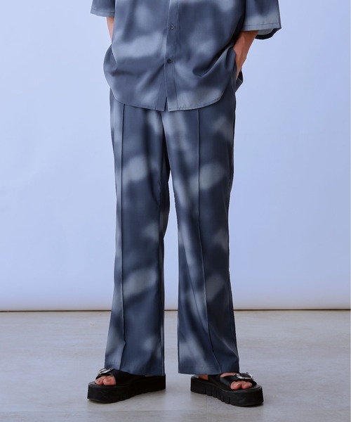 Ellno Loset（エルノロゼット）の「美脚ブラーフレアパンツ/セットアップ対応（その他パンツ・メンズ・グレー/ブラック/ブルーグレー・SMALL/MEDIUM/LARGE）」の20枚目の写真