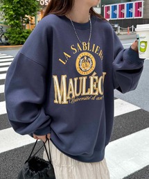DISCOAT | 【ユニセックス】MAULEONカレッジロゴスウェット(Tシャツ/カットソー)