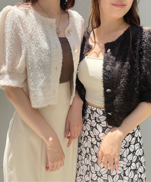 NOMAE（ノーマエ）の「クロスストラップパット付ショートキャミ（キャミソール・レディース・グリーン/ダークブラウン/アイボリー/ブラック・FREE）」の19枚目の写真