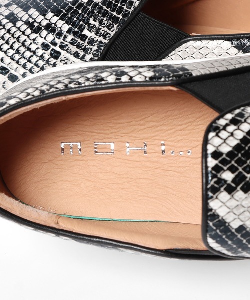 MOHI（モヒ）の「MOHI/モヒ パイソン柄 スリッポン（スリッポン・レディース・パイソン・36/37/38/39）」の8枚目の写真