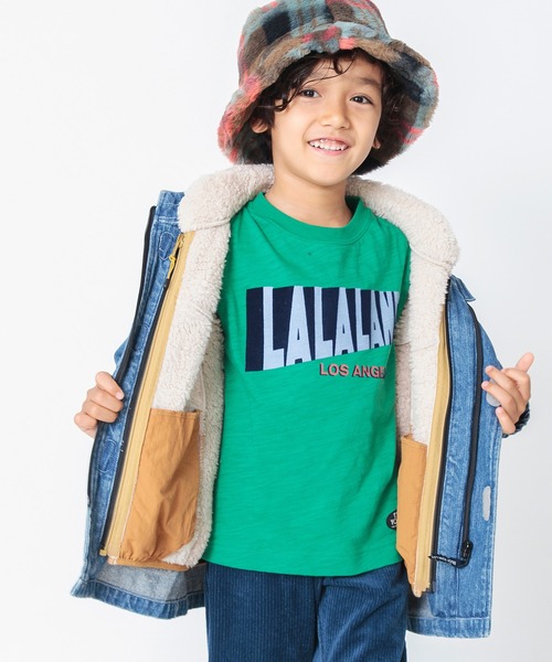 BREEZE（ブリーズ）の「【合体シリーズ】デニム刺繍マウンテンパーカー（マウンテンパーカー・キッズ・インディゴブルー・90/120/110/150/130/100/140）」の2枚目の写真