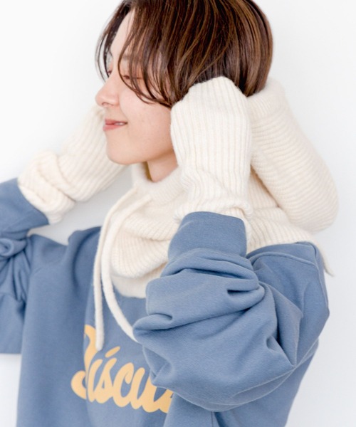 LEPSIM（レプシィム）の「アームウォーマー　966361（アームカバー・レディース・アイボリー/ライム/グレー/オレンジ・ONE SIZE）」の5枚目の写真