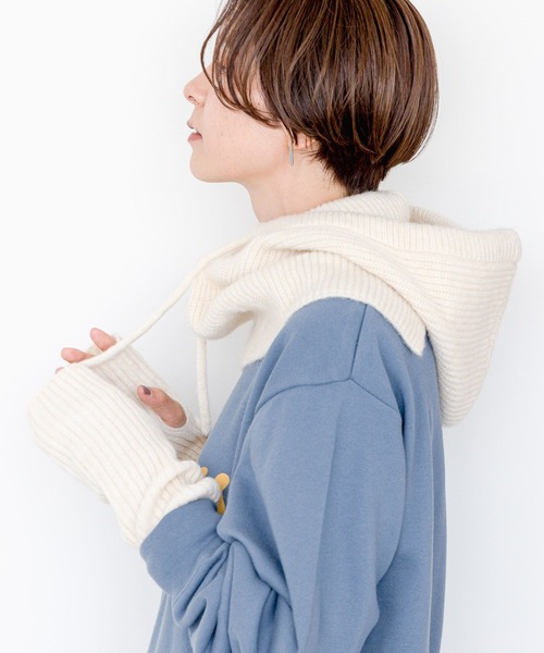 LEPSIM（レプシィム）の「アームウォーマー　966361（アームカバー・レディース・アイボリー/ライム/グレー/オレンジ・ONE SIZE）」の6枚目の写真